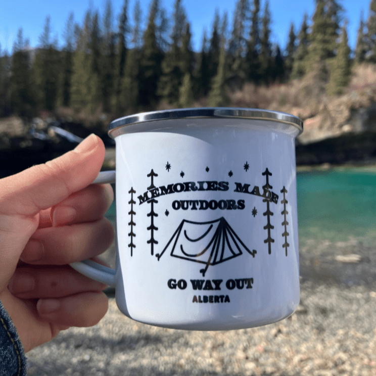 Hiker Mugs - White - Go Way Out
