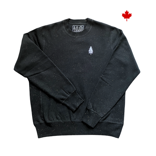 Midnight Pinefetti Crewneck