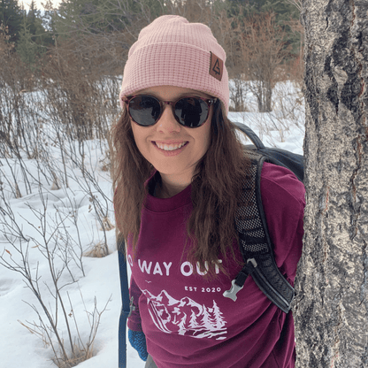 Mountain View Crewneck - Maroon - Go Way Out