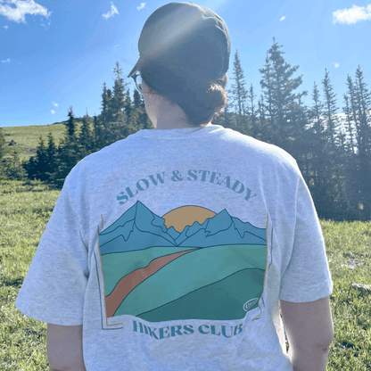 Slow & Steady Hikers Club T-Shirt - Go Way Out