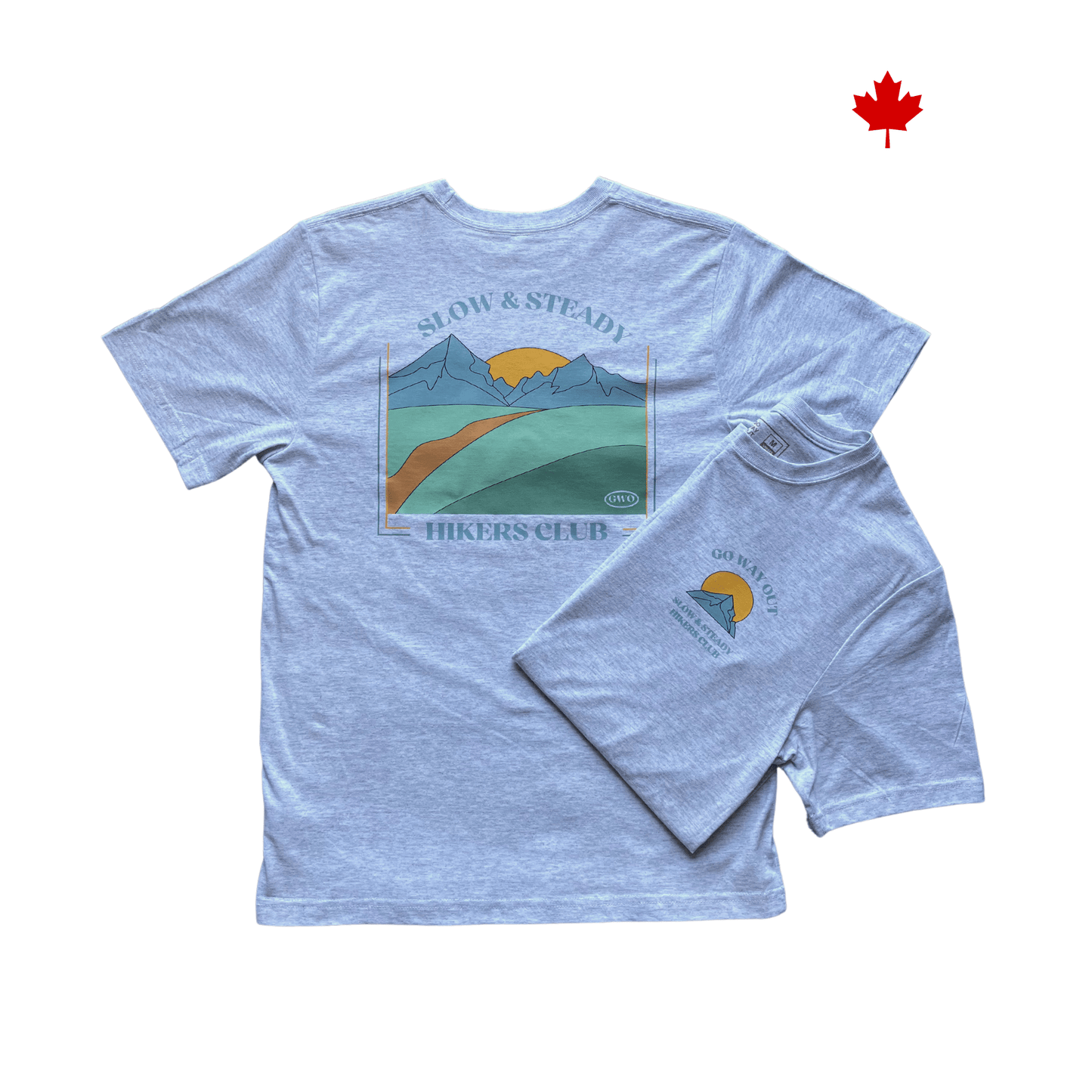 Slow & Steady Hikers Club T-Shirt - Go Way Out